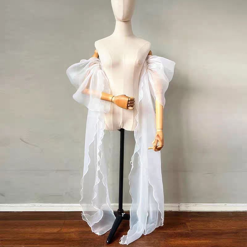 Bridal Sleeve Organza Detachab - đánh giá và giá Women'S Formal Wear To A Wedding