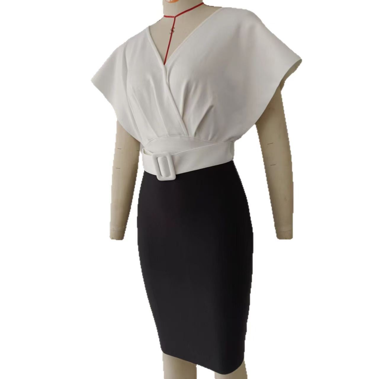 Fake Two Shirts Professional W - đánh giá và giá Women Formal Wear Black And White