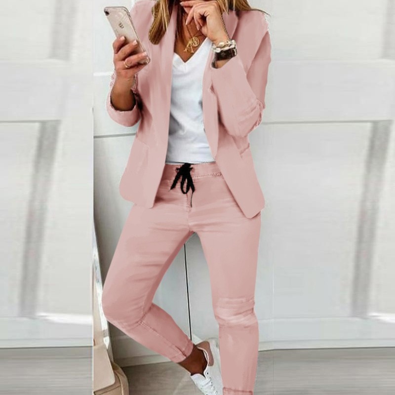 Women's Monochrome Casual Busi - đánh giá và giá Monochrome Suit Set